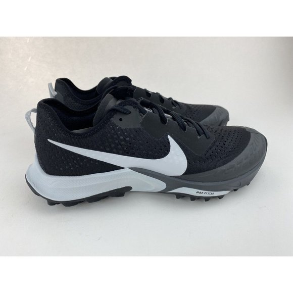 Nike Air Zoom Terra Kiger 7 Black Pure Platinum Men's Trail Running Shoes CW6062 - Picture 7 of 12